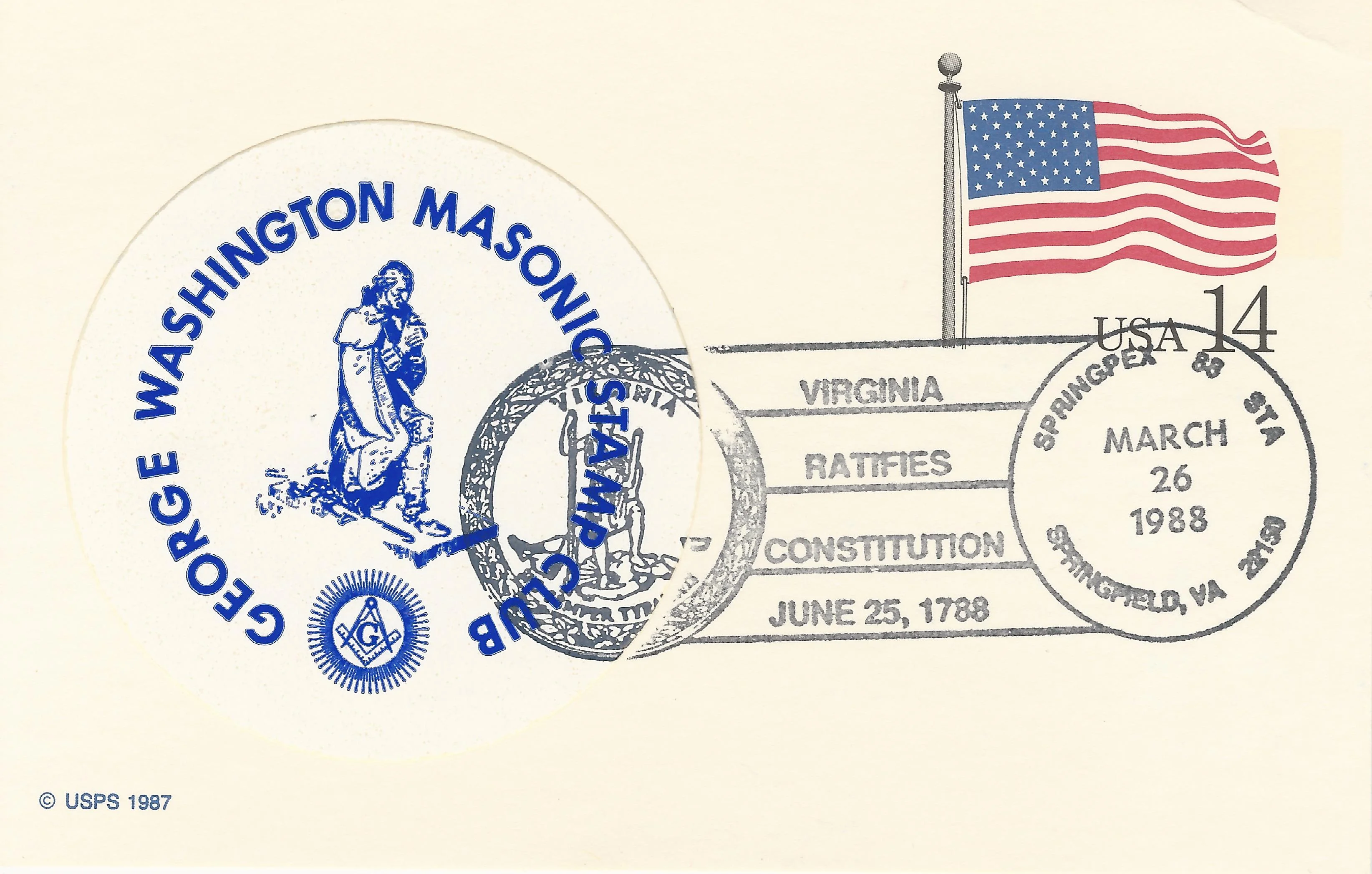 Blare House - Card Postmark #1: Washington, DC&hellip;