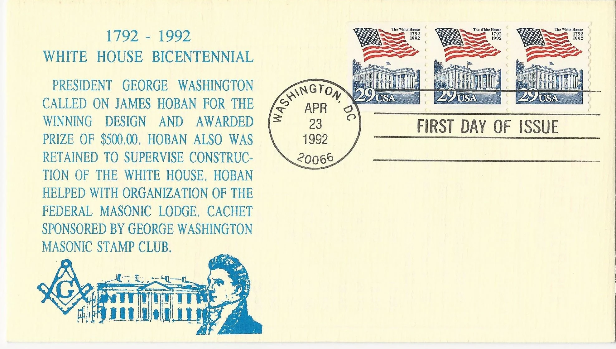 White House - Text Postmark #1: Washington, DC&hellip;
