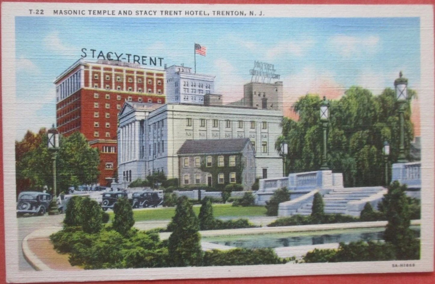Masonic Temple and Stacy Trent Hotel, Trenton, N.J.