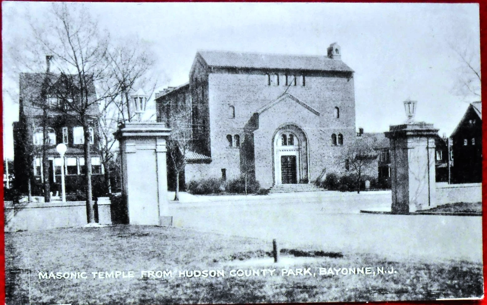 Masonic Temple from Hudson County Park, Bayonne, N.J.
