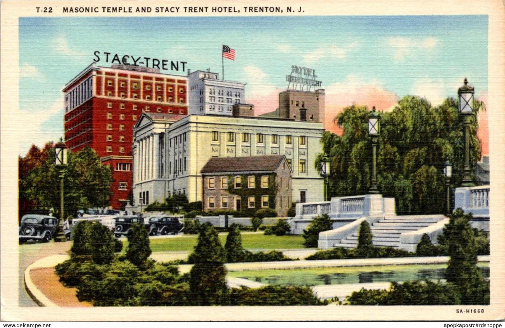Masonic Temple and Stacy Trent Hotel, Trenton, N.J.